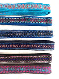Woven Dance Ceremonial Sash Belt 1 w. x 62.5 l. Inches