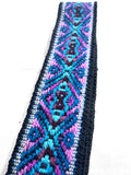 Woven Dance Ceremonial Sash Belt 1 w. x 62.5 l. Inches