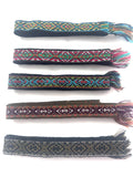 Woven Dance Ceremonial Sash Belt 1 w. x 62.5 l. Inches