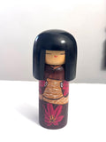 5.25" Vintage Japanese Creative Kokeshi Doll Autumn Leaves by KISAKU