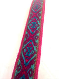 Woven Dance Ceremonial Sash Belt 1 w. x 62.5 l. Inches
