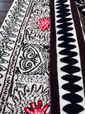 Suzani Vintage Fully Embroidered Kimono Size M