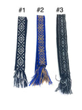 Woven Dance Ceremonial Sash Belt 1 w. x 62.5 l. Inches