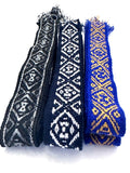 Woven Dance Ceremonial Sash Belt 1 w. x 62.5 l. Inches