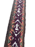 Woven Dance Ceremonial Sash Belt 1 w. x 62.5 l. Inches