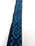 Woven Dance Ceremonial Sash Belt 1 w. x 62.5 l. Inches