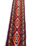 Woven Dance Ceremonial Sash Belt 2 1/4 x 82 Inches