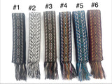 Woven Dance Ceremonial Sash Belt 2 1/4 x 82 Inches