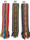 Woven Dance Ceremonial Sash Belt 2 1/4 x 82 Inches