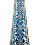 Woven Dance Ceremonial Sash Belt 2 1/4 x 82 Inches