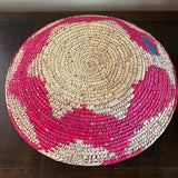 Woven Southwestern Basket, Bohemian Decor (13.5")