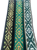 Woven Dance Ceremonial Sash Belt 1 w. x 62.5 l. Inches
