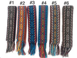 Woven Dance Ceremonial Sash Belt 2 1/4 x 82 Inches